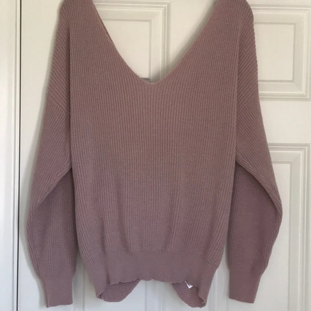 O & O Mauve Pink Sweater NWOT Sz M - Picture 2 of 8